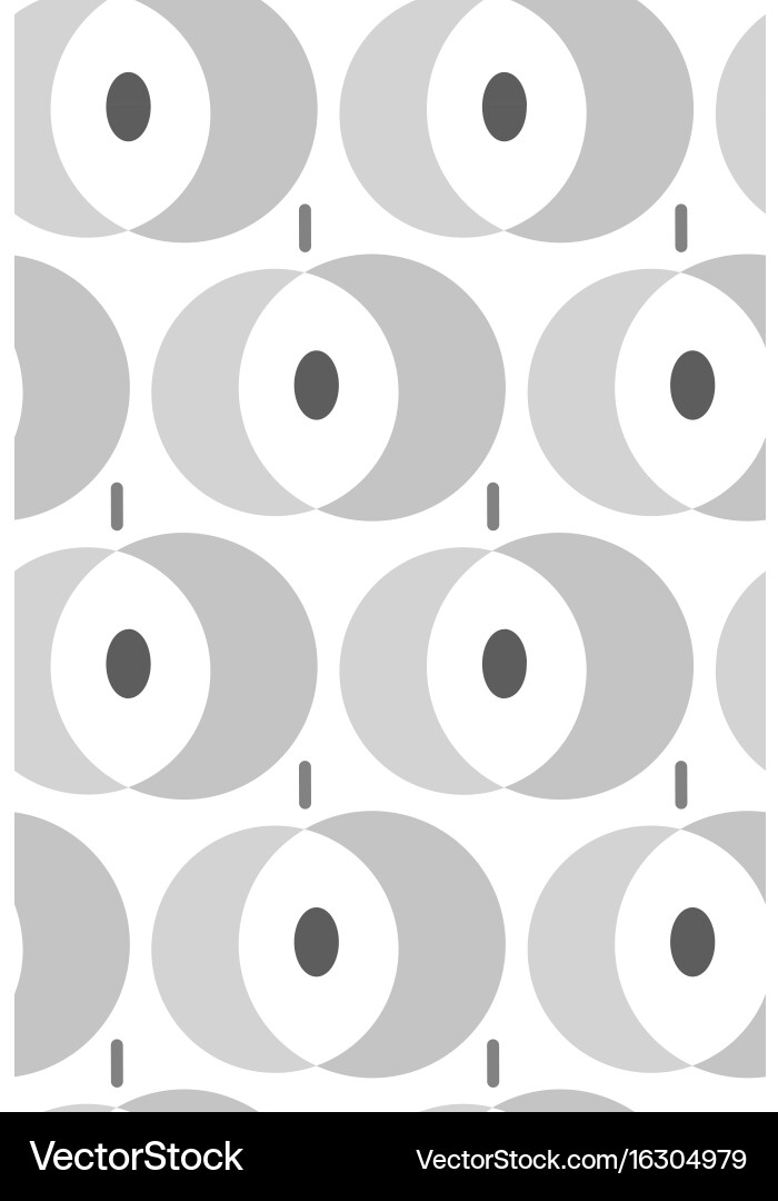 Hand made abstract seamless pattern vector image