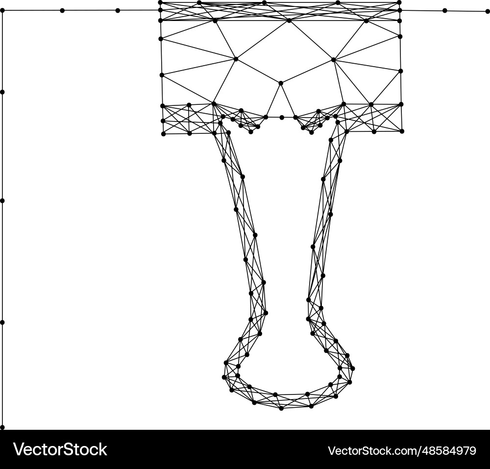 Paper clip on empty blank document from abstract Paper clip on empty blank document from abstract Vector Image