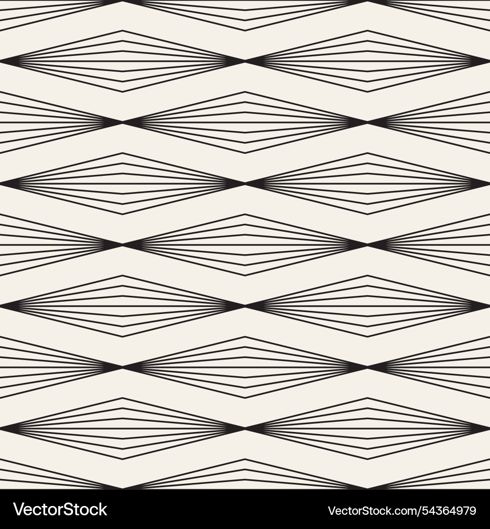Seamless pattern repeating geometric elements Vector Image