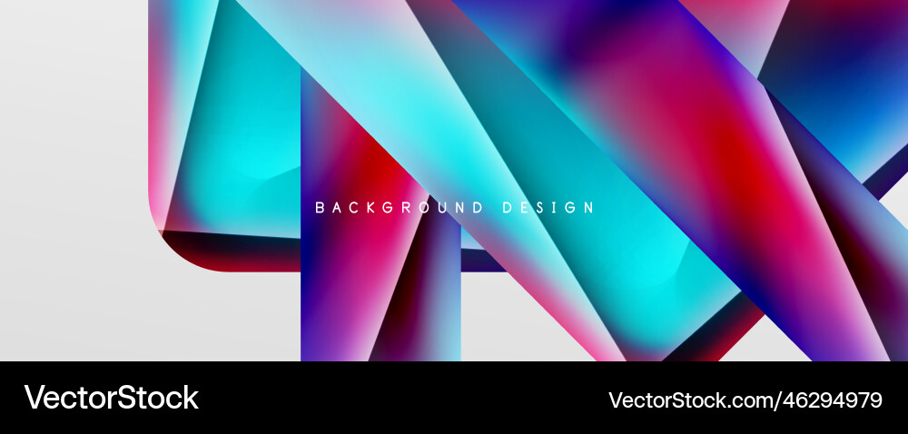 Triangle fluid color gradient abstract background Triangle fluid color gradient abstract background vector image