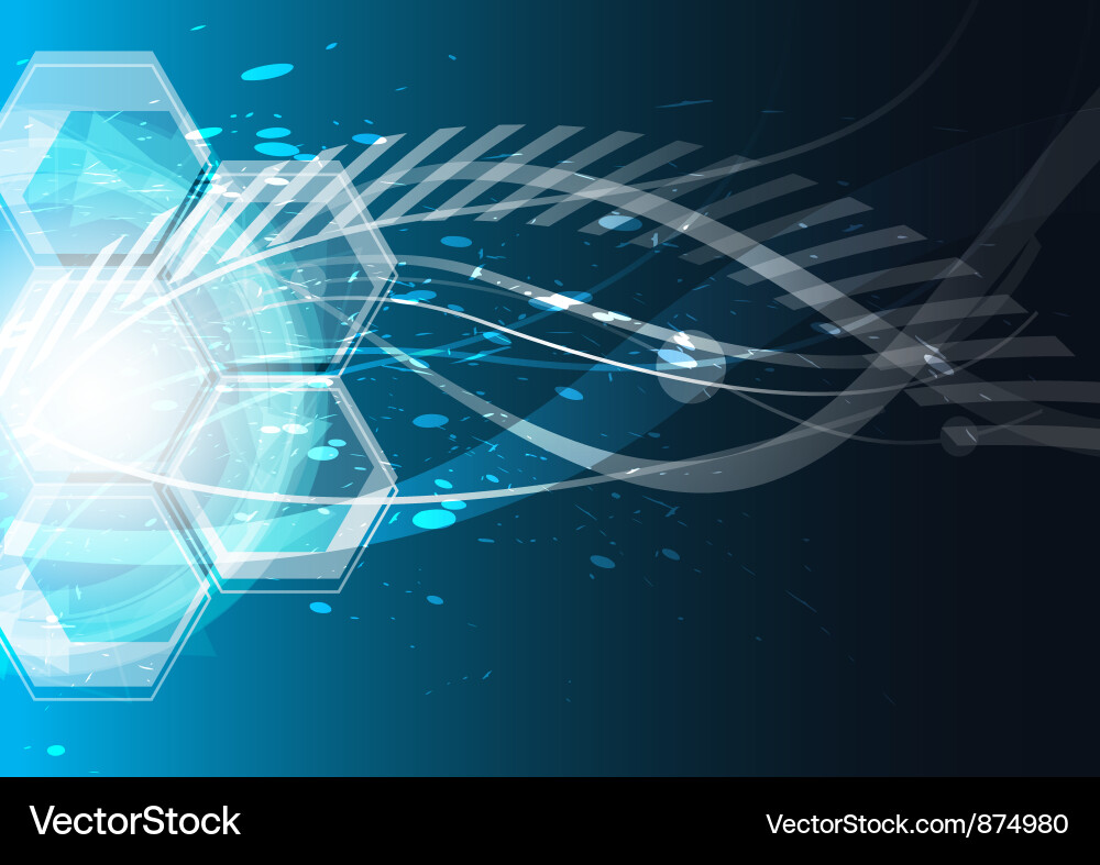 Abstract Explosion Background vector image
