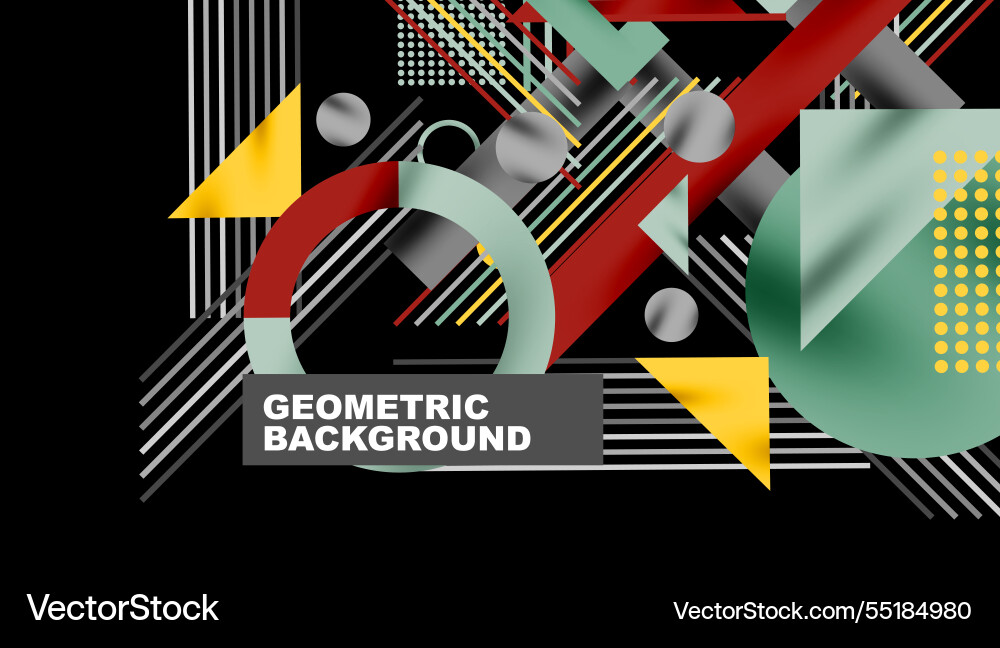 Geometric background showcasing sharp lines Geometric background showcasing sharp lines Vector Image