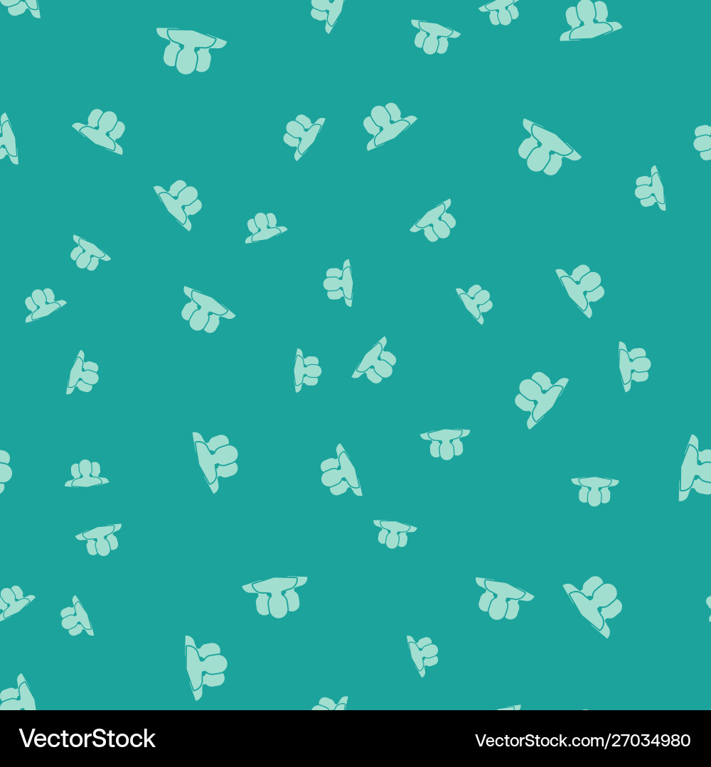 Green users group icon isolated seamless pattern Green users group icon isolated seamless pattern vector image