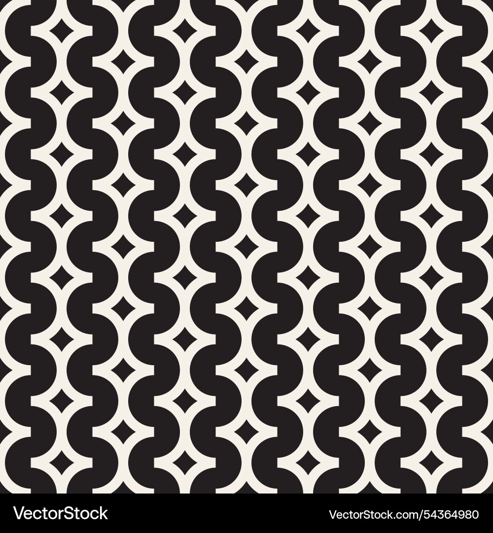 Seamless pattern repeating geometric elements Seamless pattern repeating geometric elements vector image