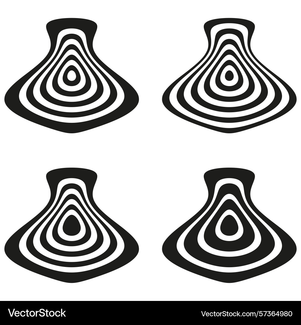 Triangle shape patterns geometric pyramid forms Triangle shape patterns geometric pyramid forms vector image