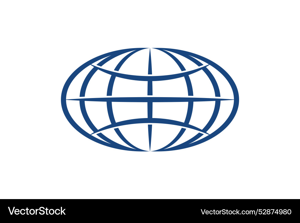 Wire around world faster design Wire around world faster design vector image