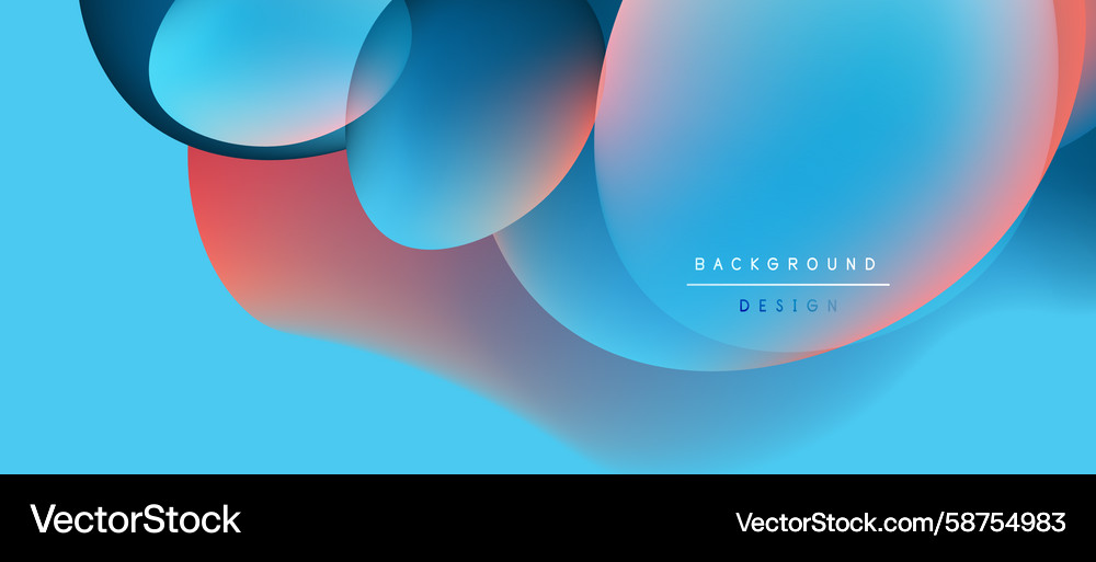 Abstract Fluid Gradient Background Vector Image