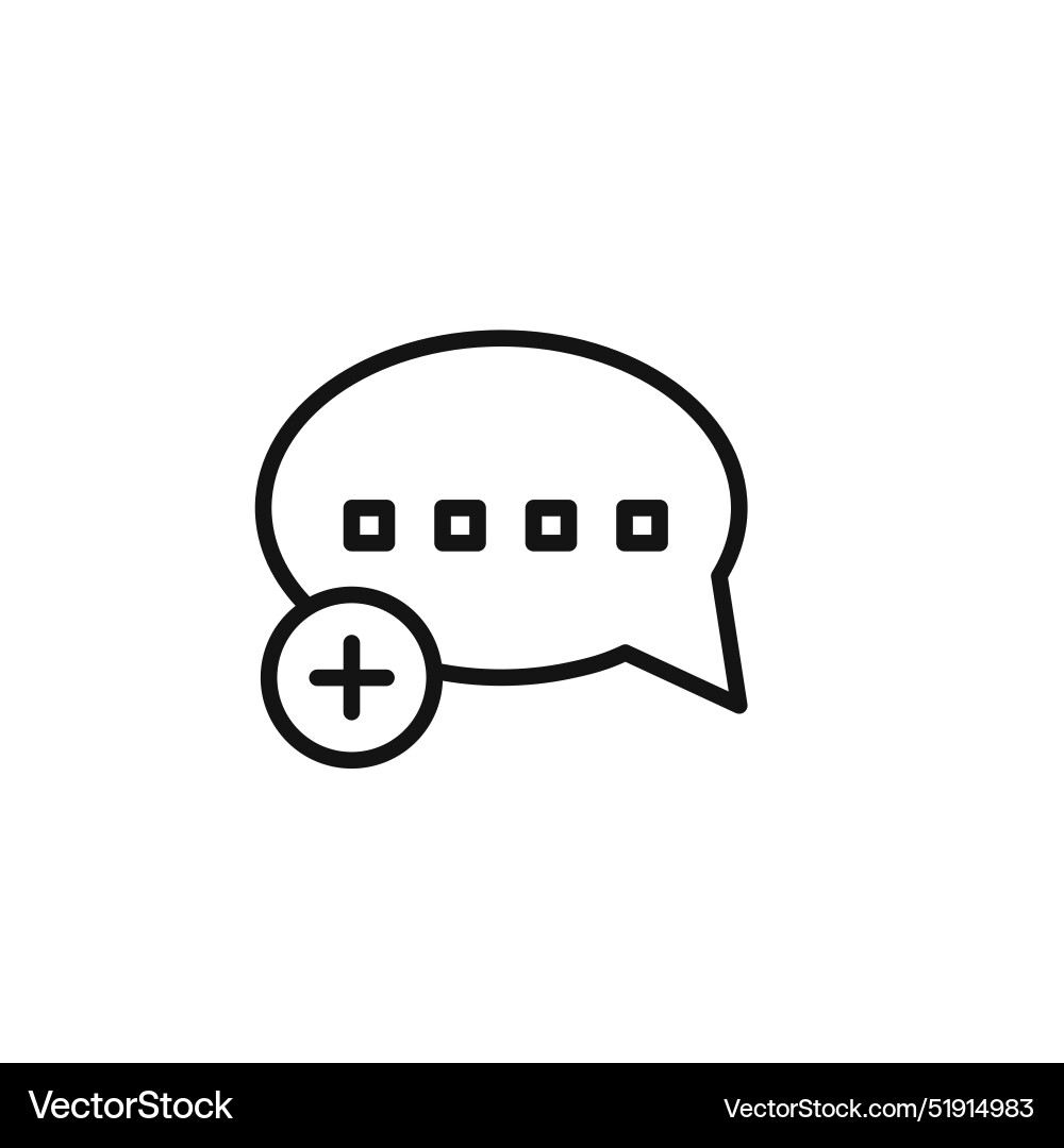 Add chat icon set collection for web Add chat icon set collection for web vector image
