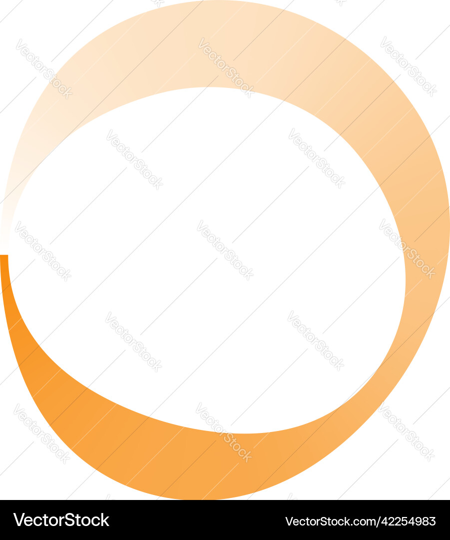 Circle preloader buffer shape circular progress Vector Image