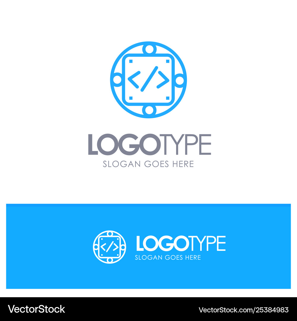 Code custom implementation management product Code custom implementation management product vector image