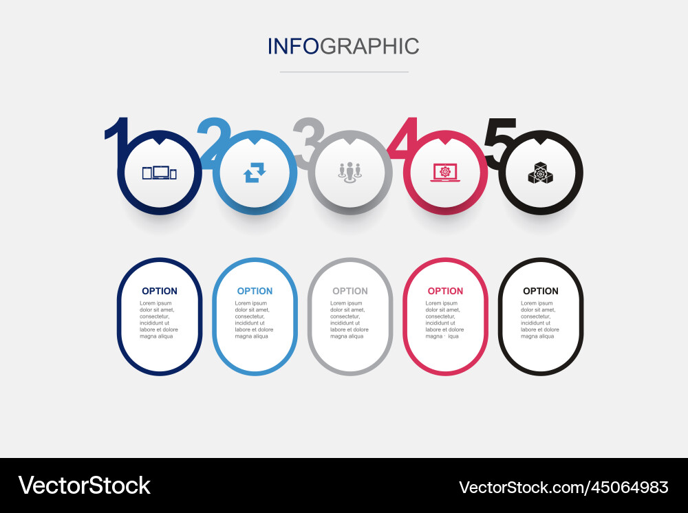 Devices synchronization users software vector image