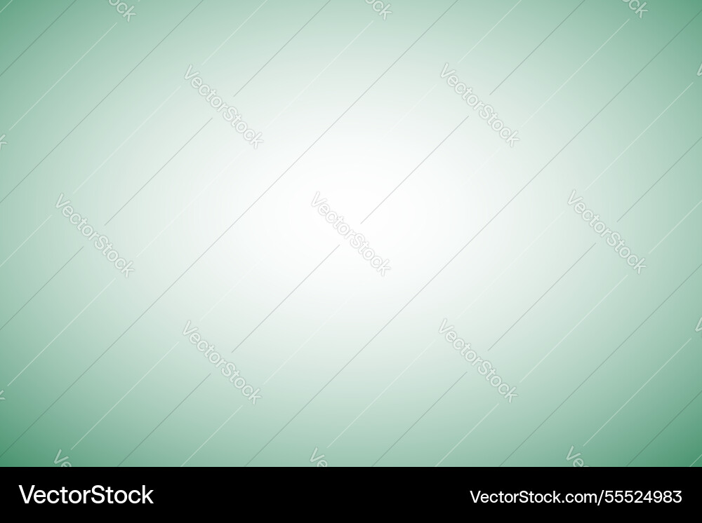 Green gradient background color soft light Green gradient background color soft light vector image