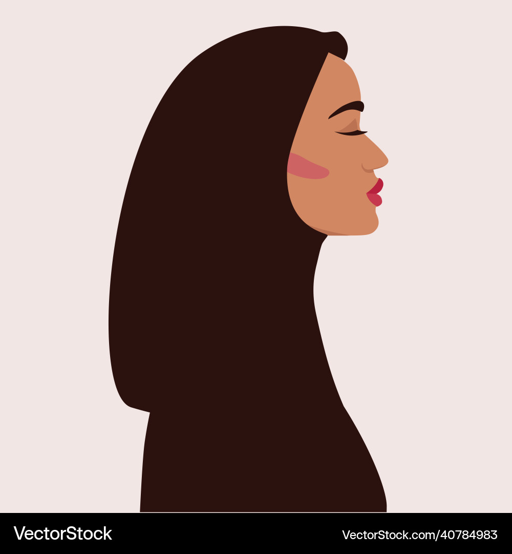 Portrait arabian muslim frau traditionell hijab Portrait arabian muslim frau traditionell hijab vektorbild