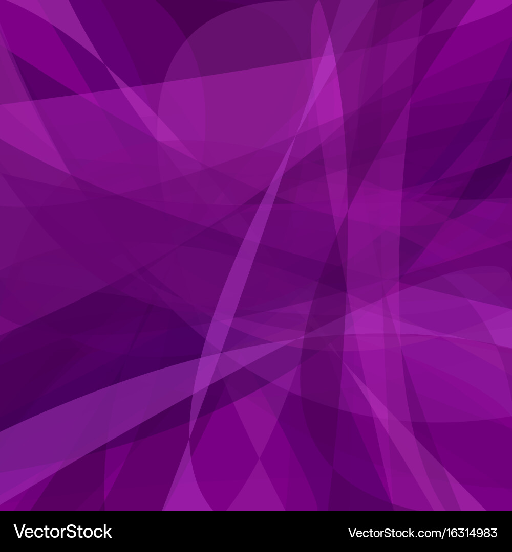 Purple abstract background from dynamic curves vector image