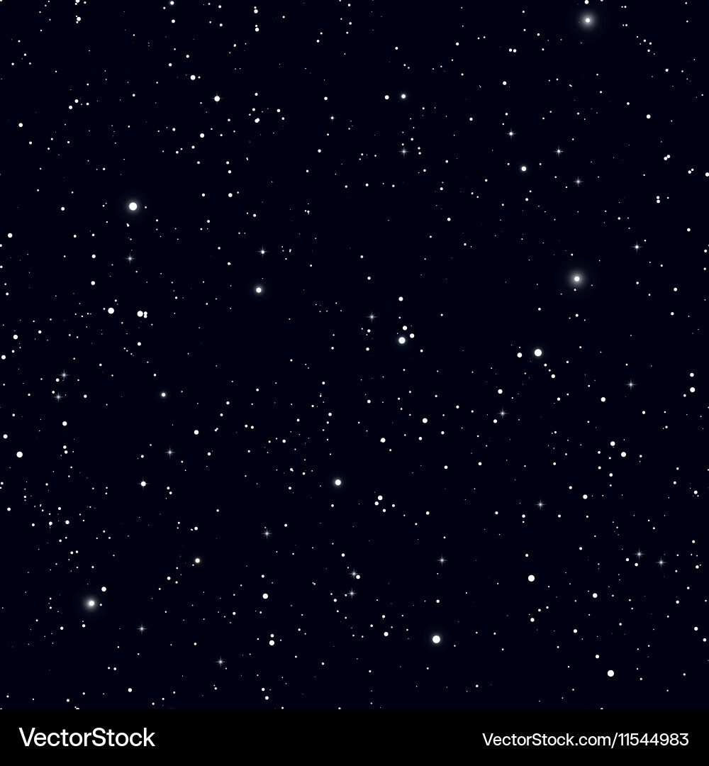 Stellar Space Background Vector Image