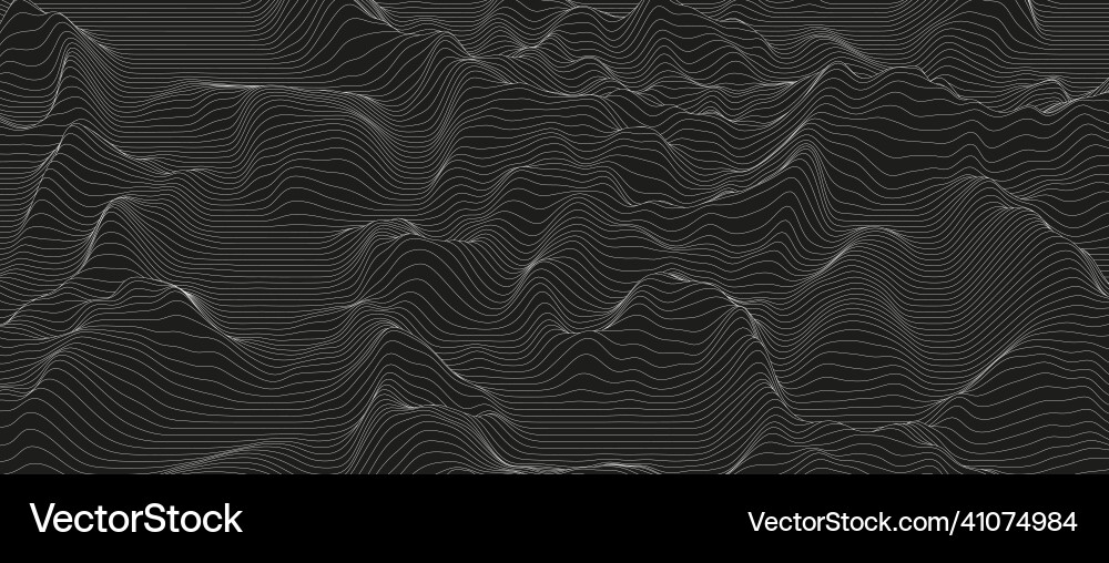 Abstract background with distorted line shapes Abstract background with distorted line shapes vector image