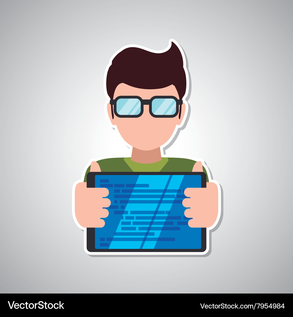 Development and software design vector image