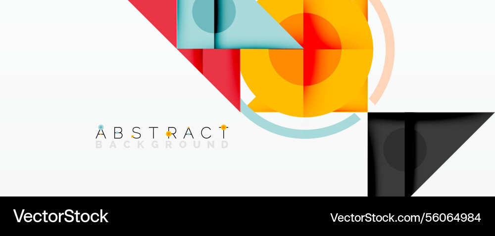 Geometric abstract design with layered triangles Geometric abstract design with layered triangles vector image