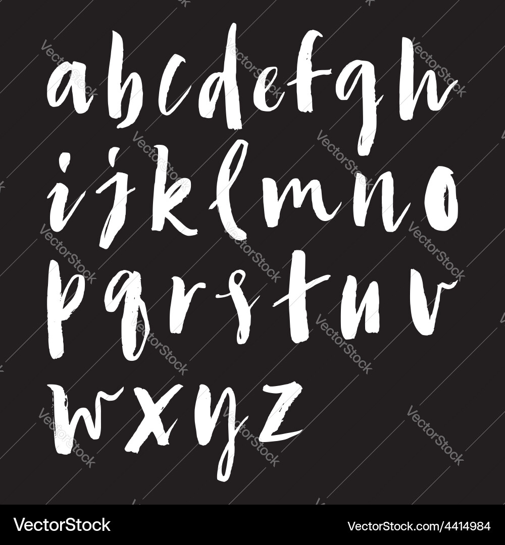 Letter Pattern Texture Vector Image