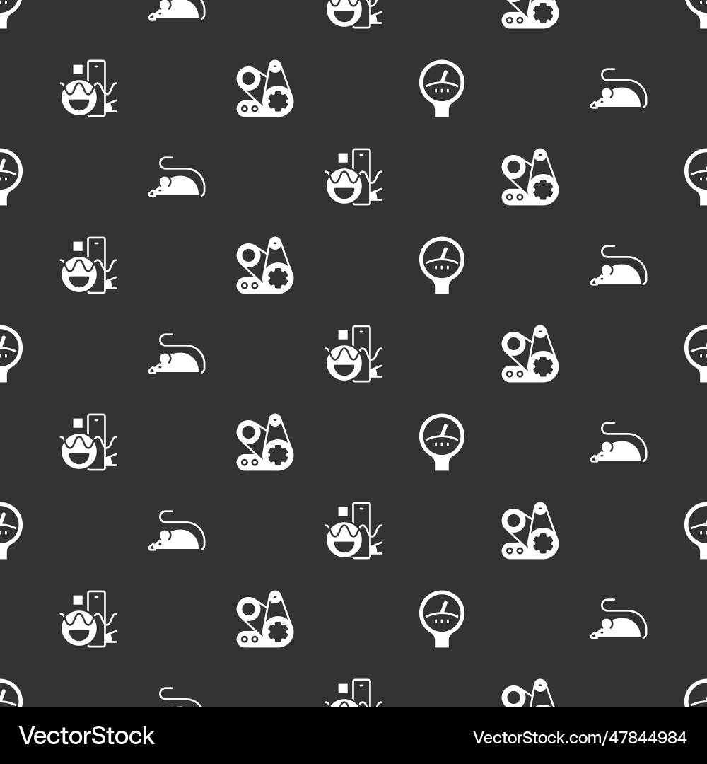 Set gauge scale experimental mouse basic Set gauge scale experimental mouse basic vector image