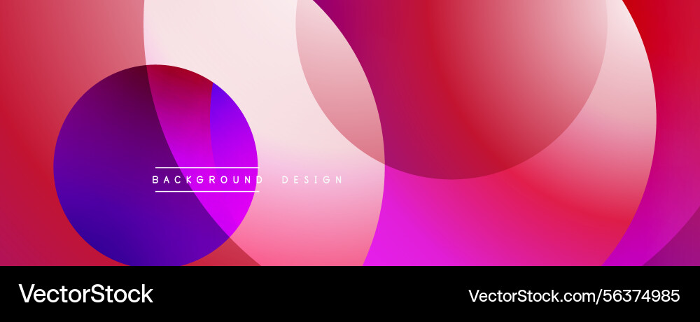 Abstract gradients overlap creating vibrant pinks Abstract gradients overlap creating vibrant pinks Vector Image