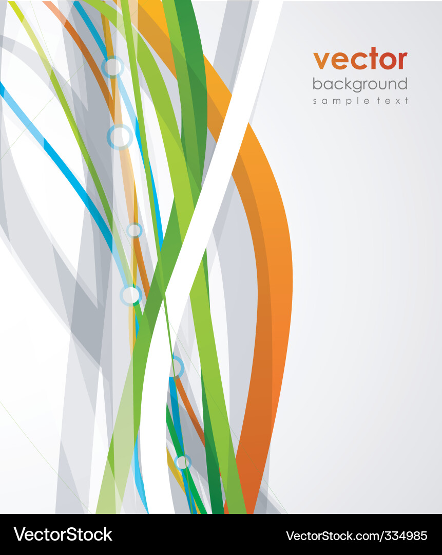 Dynamic Color Streak Background Vector Image