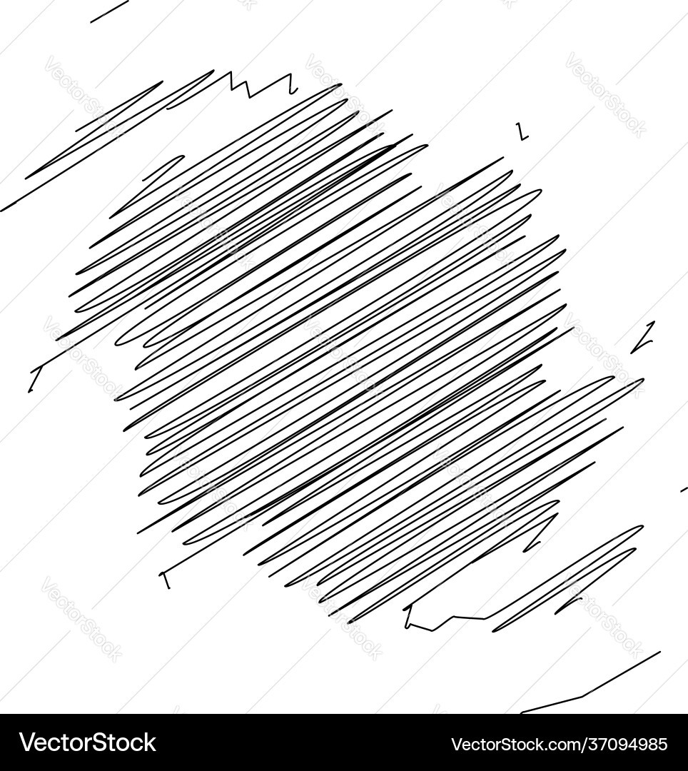 Spiral swirl twirl design element with sketchy Vector Image