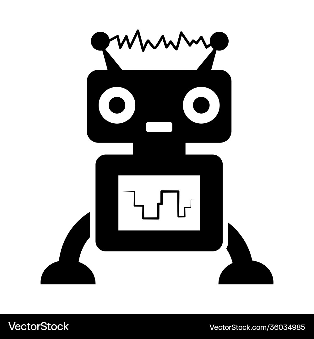 Turing test vector image