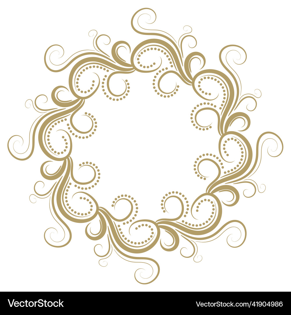 Abstract frame Vector Image