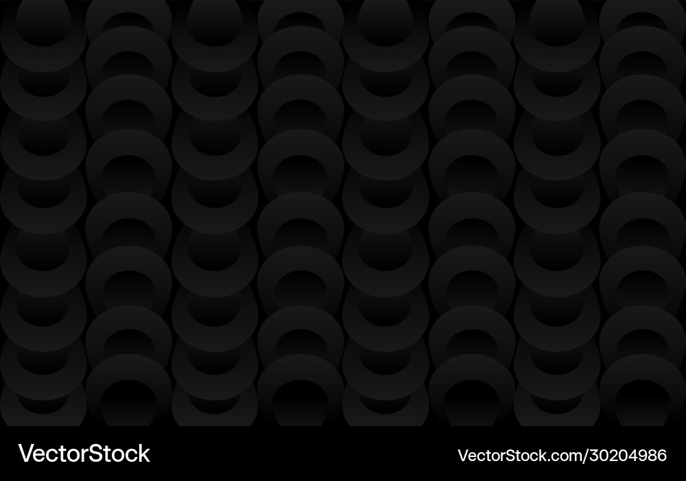 Black background pattern design texture Vector Image