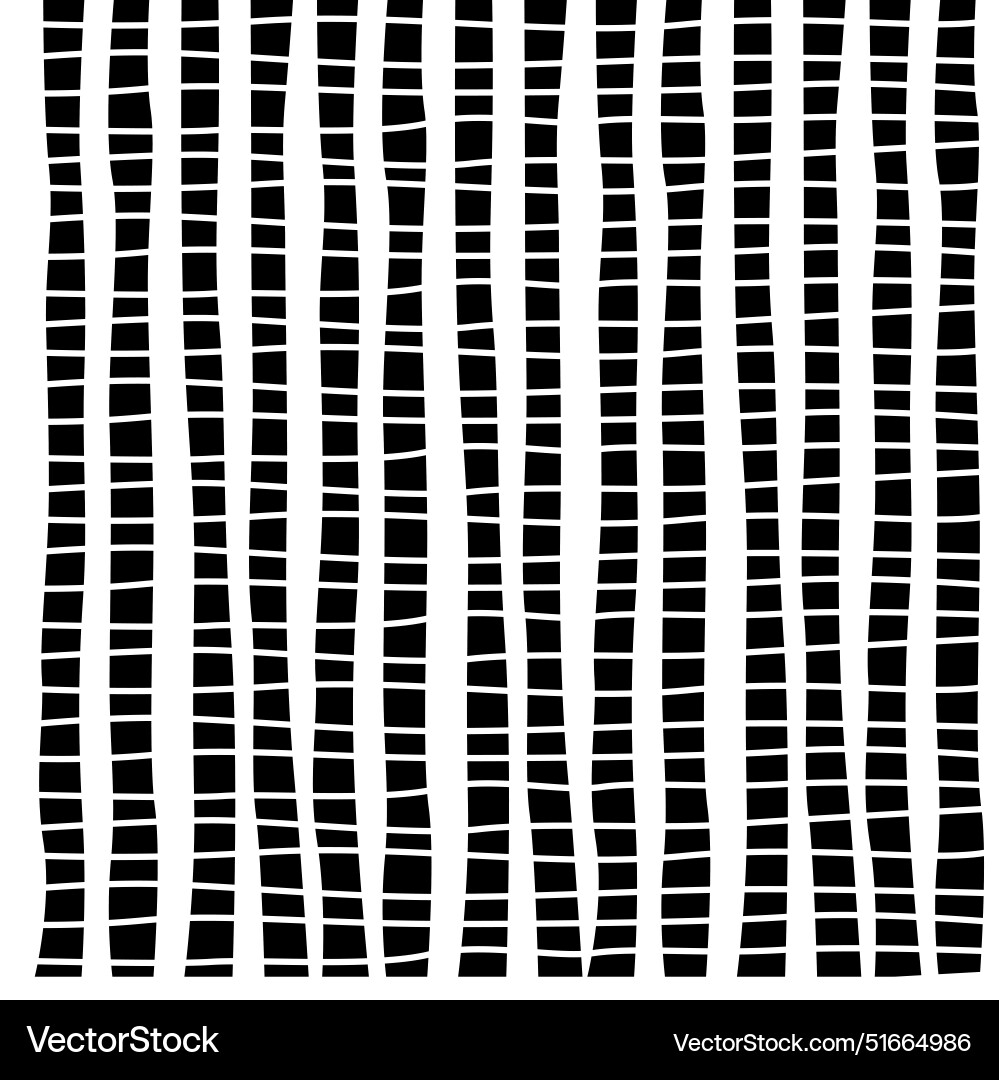 Black geometric design blocks pattern Vector Image