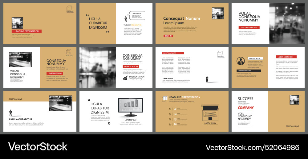 Presentation and slide layout background design Presentation and slide layout background design vector image