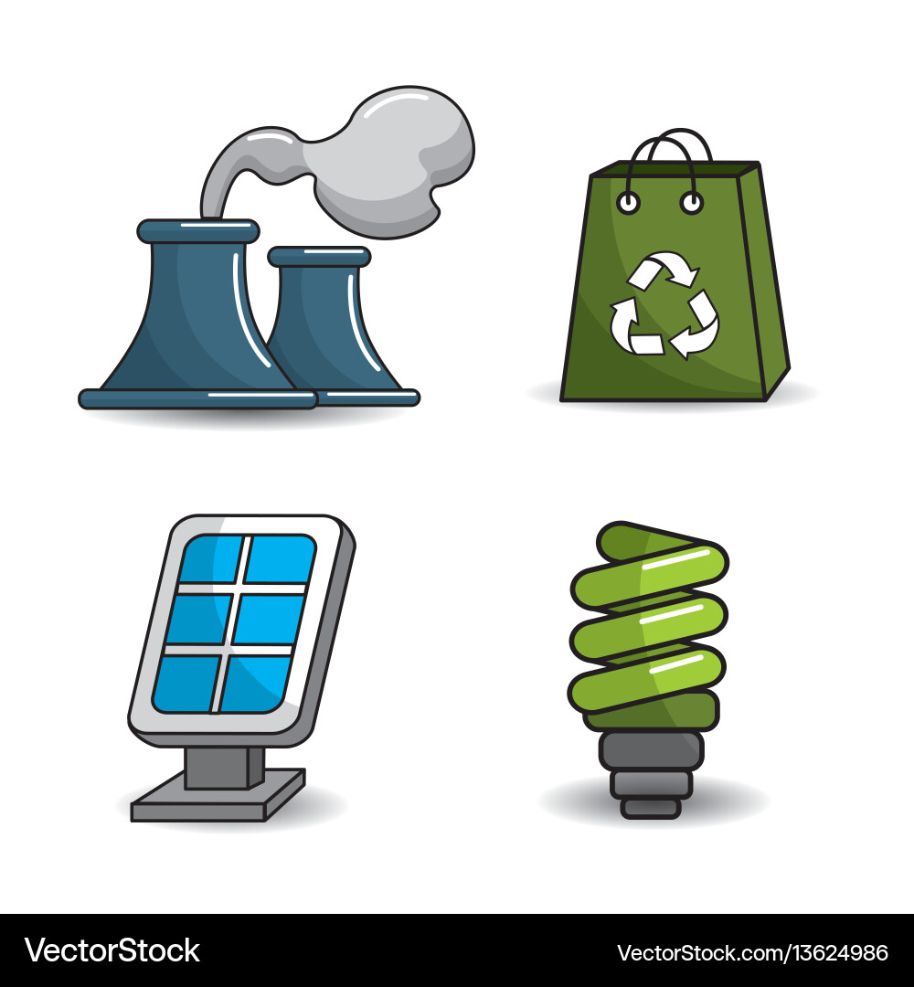 Reduce reuse and recycle icon Reduce reuse and recycle icon vector image