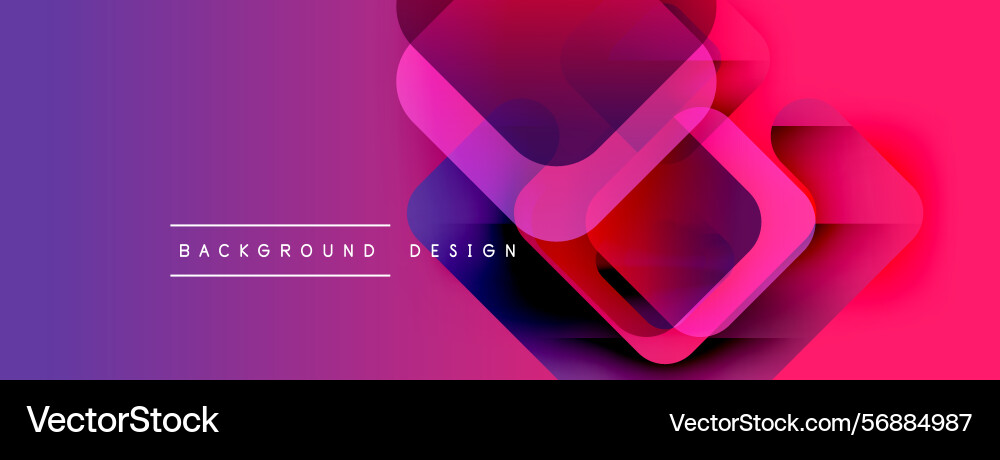Abstract geometric shapes overlap creating Abstract geometric shapes overlap creating vector image