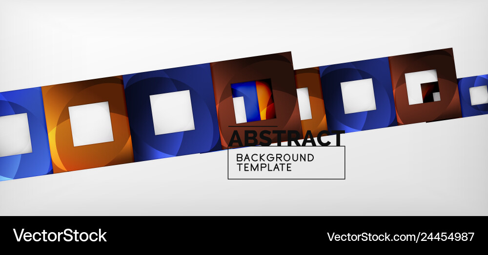 Background with color squares composition modern Background with color squares composition modern Vector Image