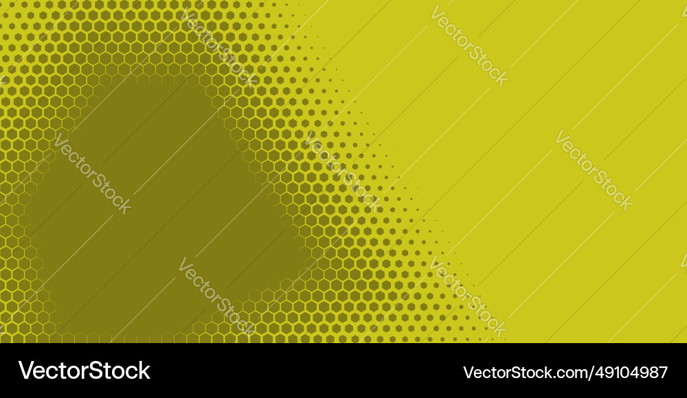 Geometric abstract hexagon two color background Vector Image