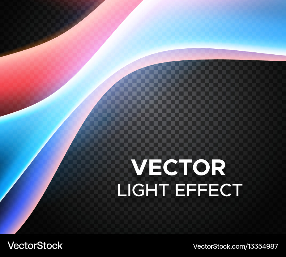 Light effect on checkered background Vector Image