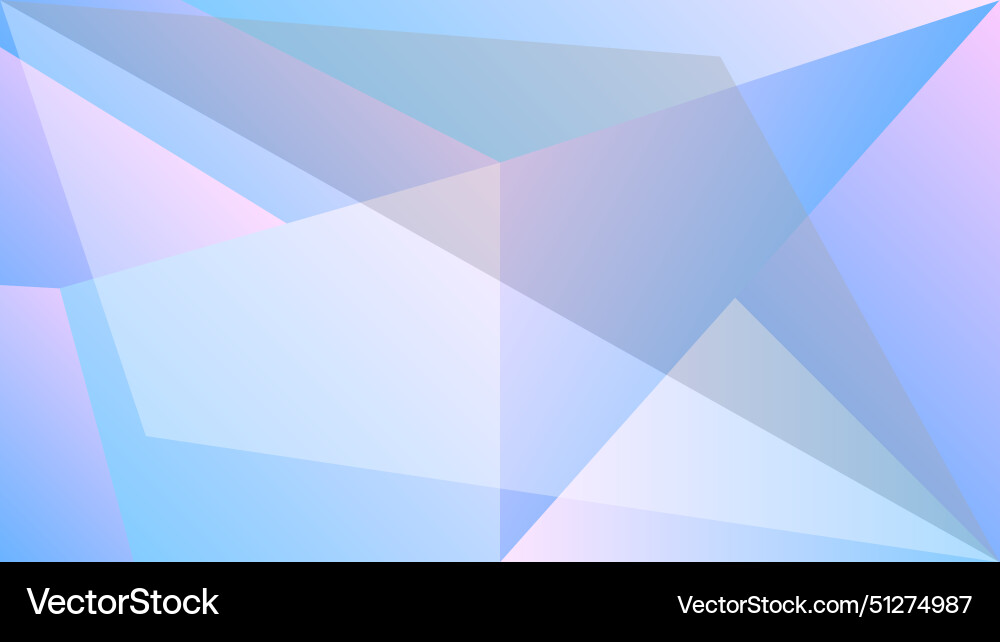 Triangular and square lines with gradients Vector Image