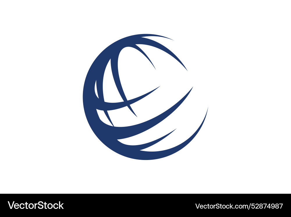Wire around world faster design Wire around world faster design Vector Image