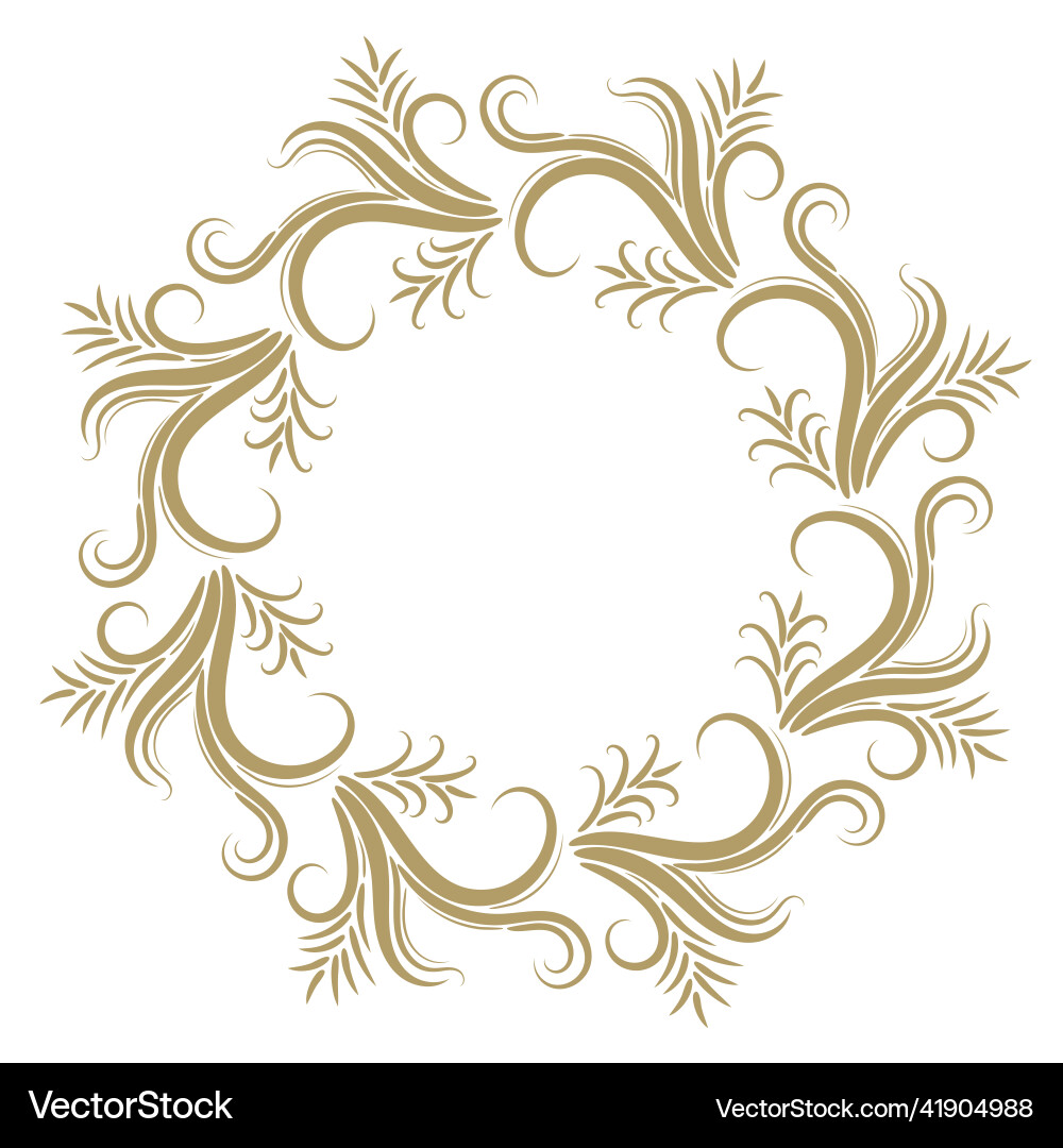 Abstract frame Vector Image
