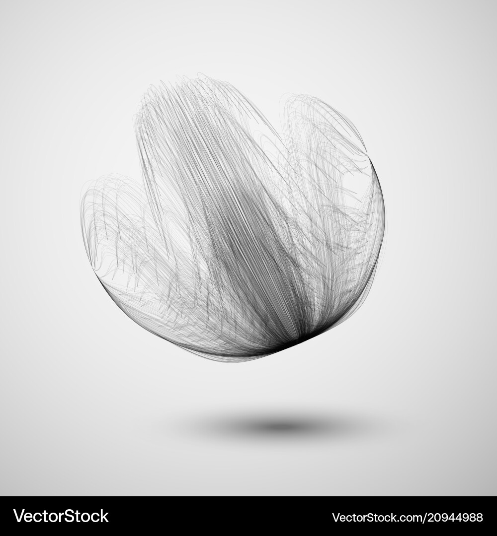 Abstract object vector image