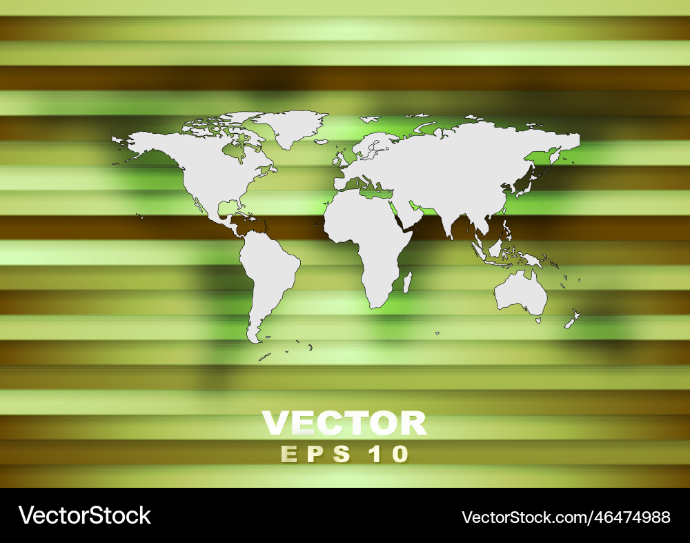 Abstract world map tech background Abstract world map tech background Vector Image