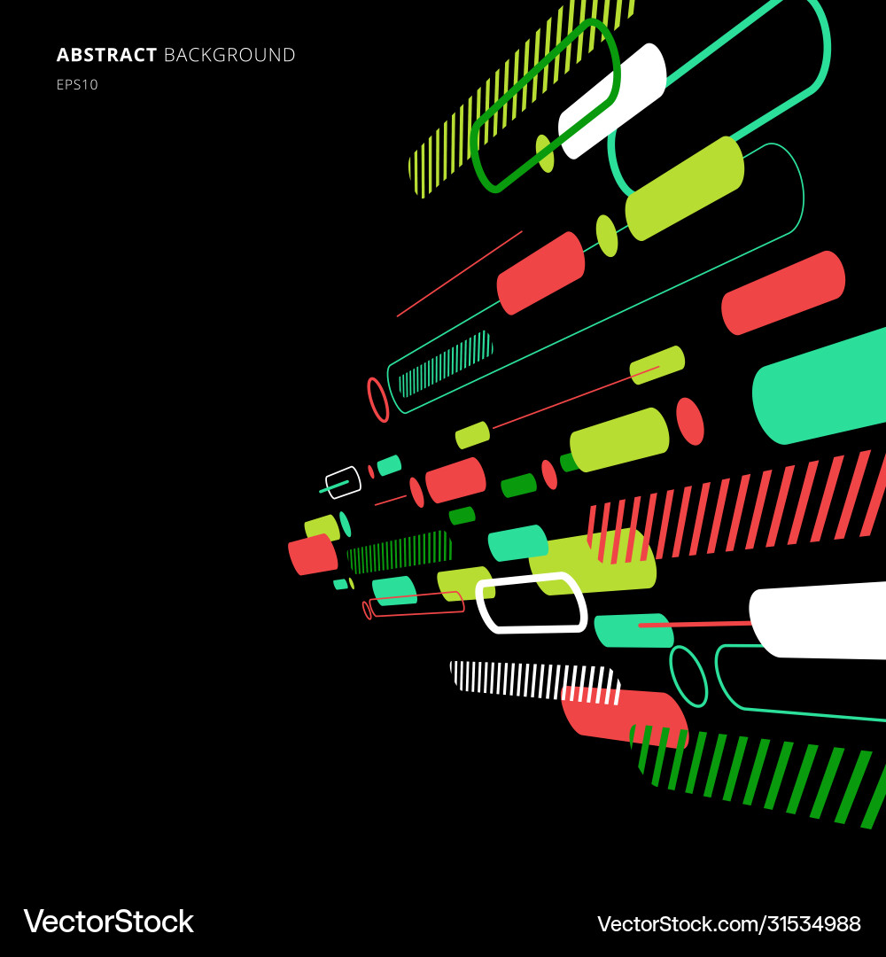 Abstrakte Elemente dynamische abgerundete Linie Diagonale Abstrakte Elemente dynamische abgerundete Linie Diagonale vektorbild