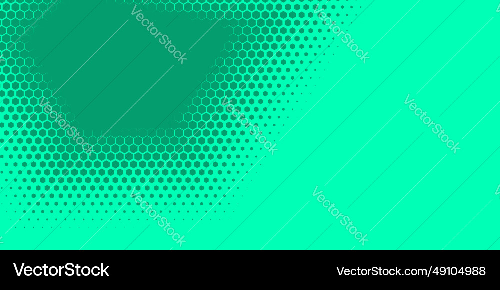 Geometric abstract hexagon two color background Vector Image