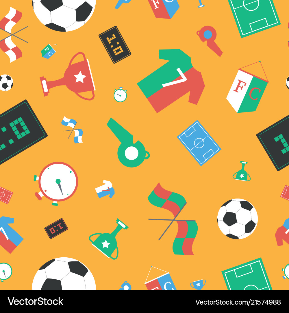Soccer set icons Royalty Free Vector Image - VectorStock