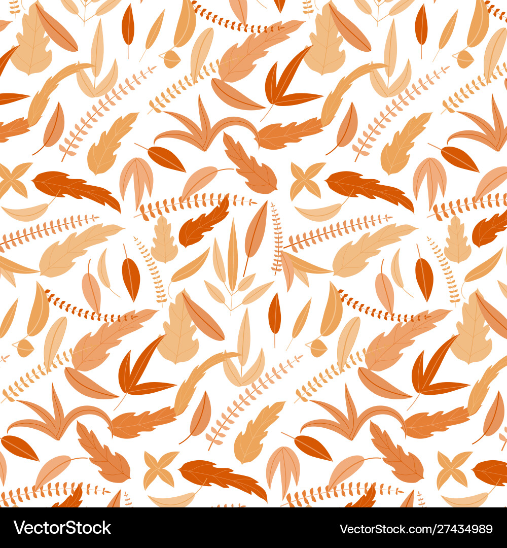 Abstract branches with leaves pattern background Abstract branches with leaves pattern background Vector Image