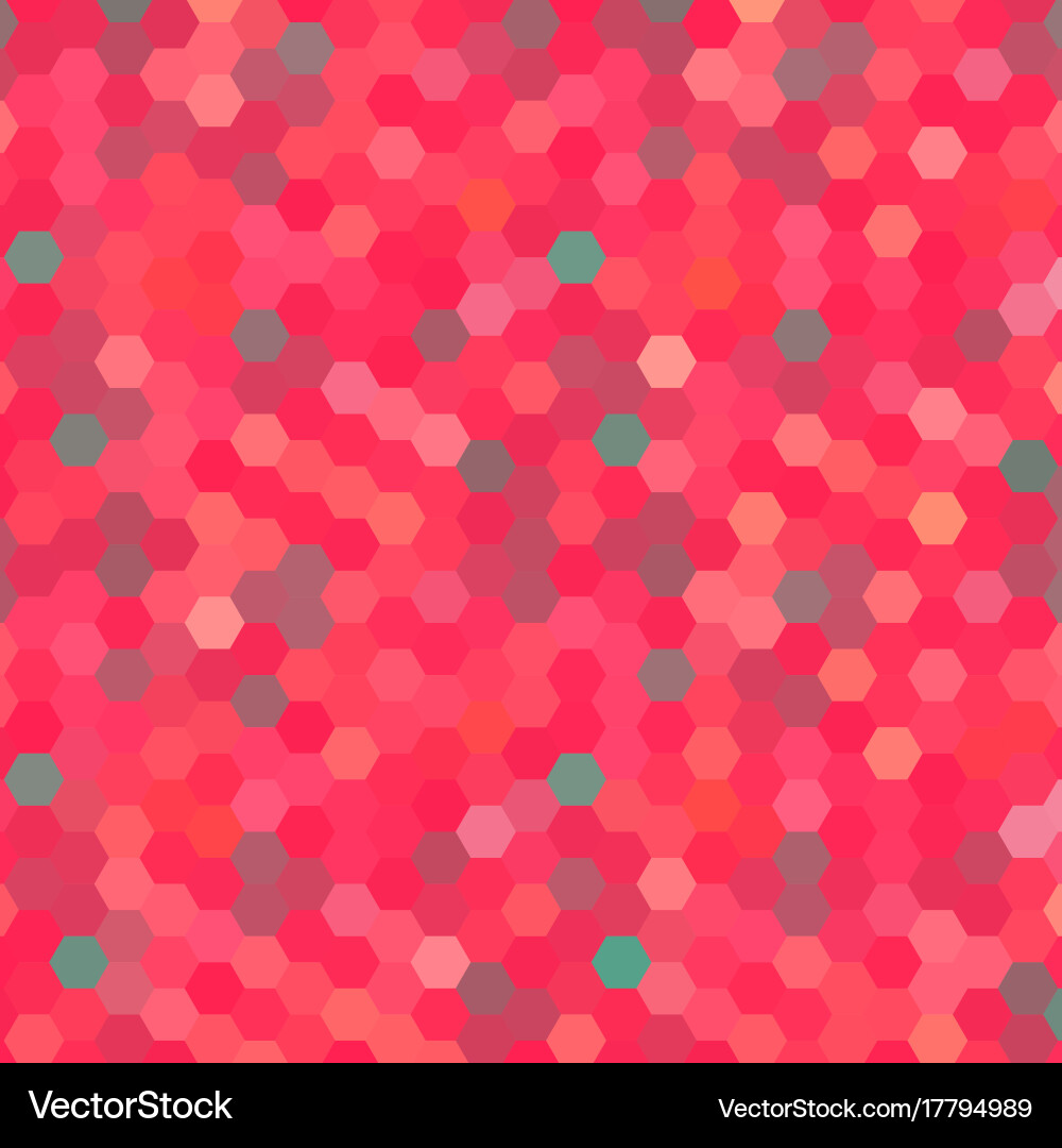 Abstract colorful background of hexagons Vector Image