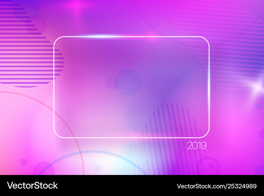Colorful abstract background with empty frame Colorful abstract background with empty frame vector image