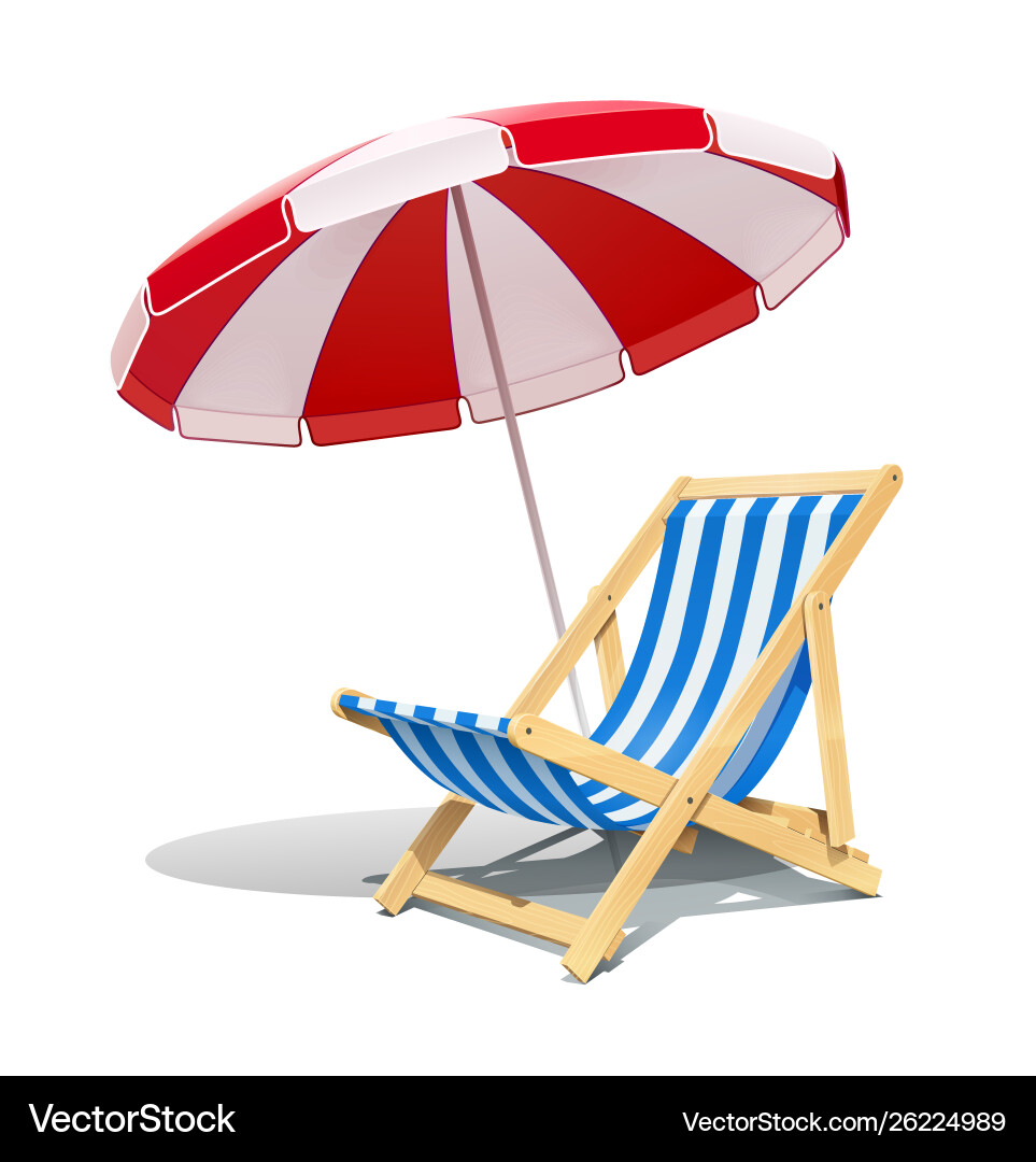 Wood Beach Chair Vector Images (over 1,400)