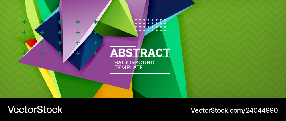Abstract background colorful minimal Vector Image